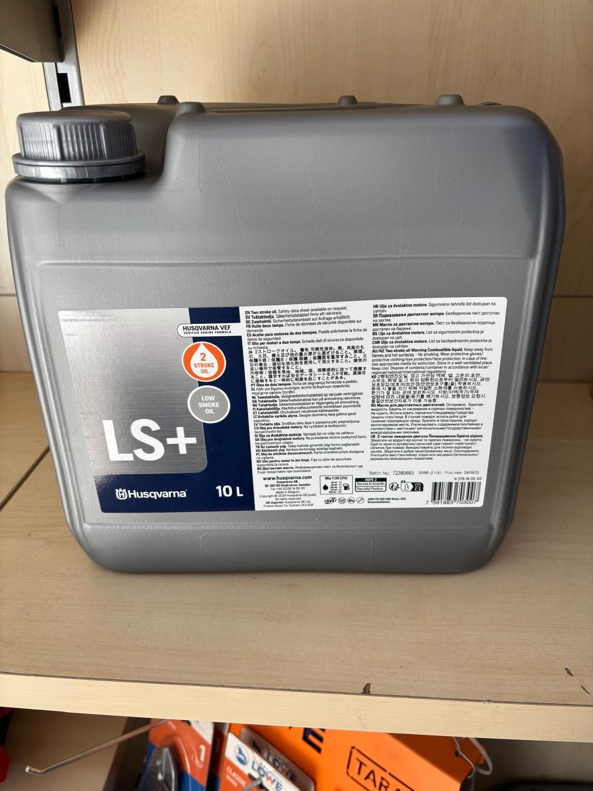 Husqvarna 2 t Ls İki Zamanlı Motor Yağı 10 Litre