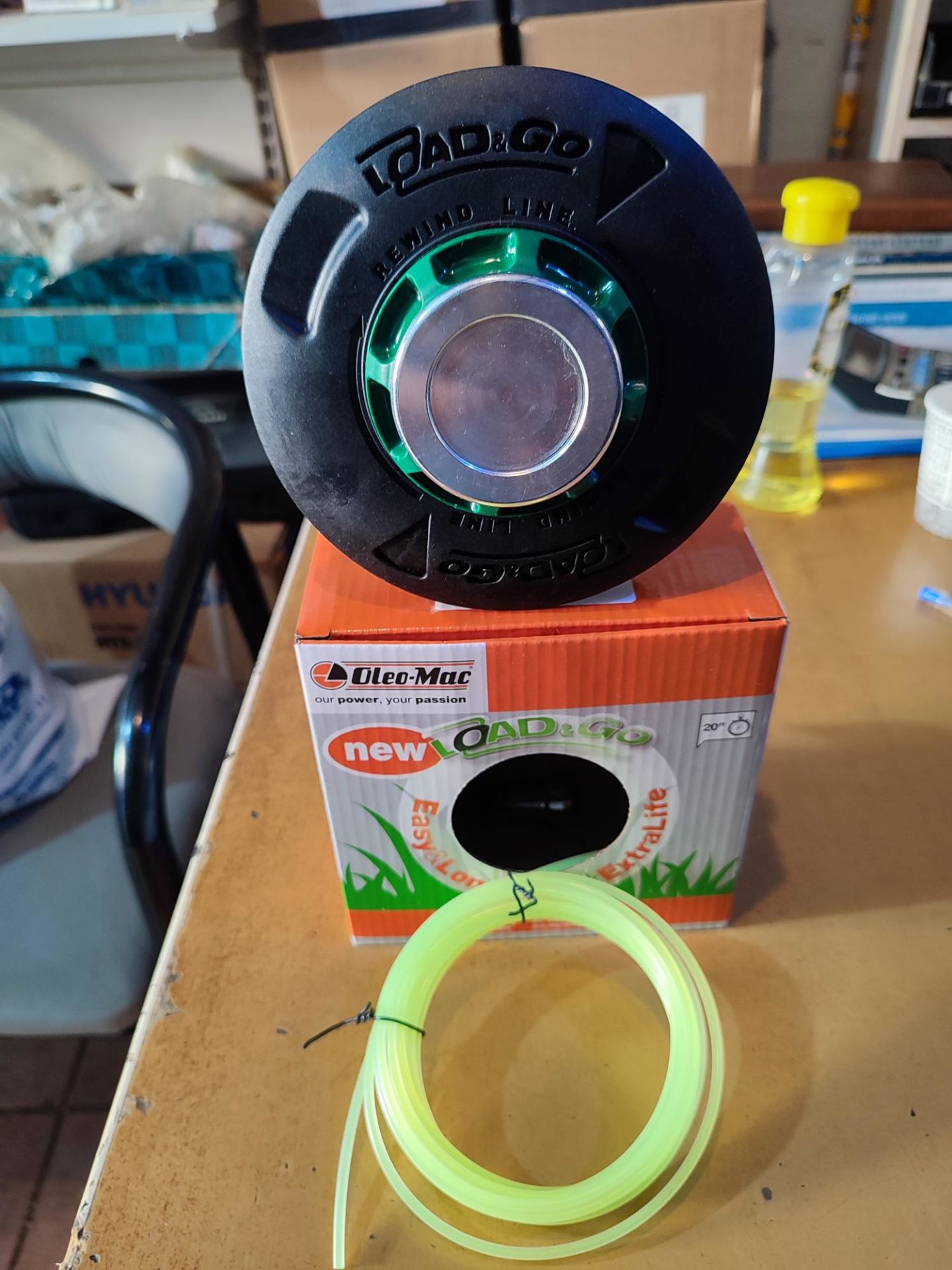 Oleo Mac 453/753 Load Go Otomatik Başlık Misina Kafa Ortası Metal