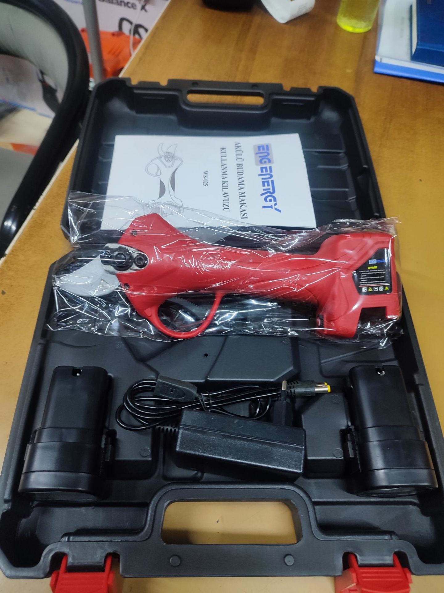 Energy Ws-025 Akülü Makas 2 Bataryalı