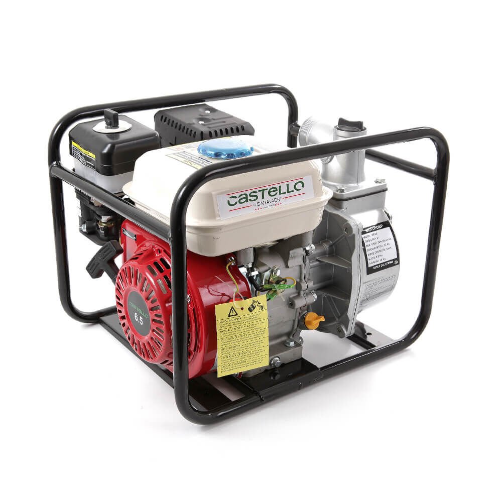 Castello Caravaggi Benzinli 2 Parmak Su Motoru  2 İnç