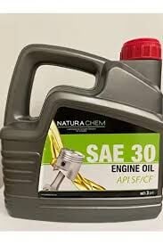 Natura Chem  Profesyonel Zincir Yağı 3 Litre Genel Amaçlı