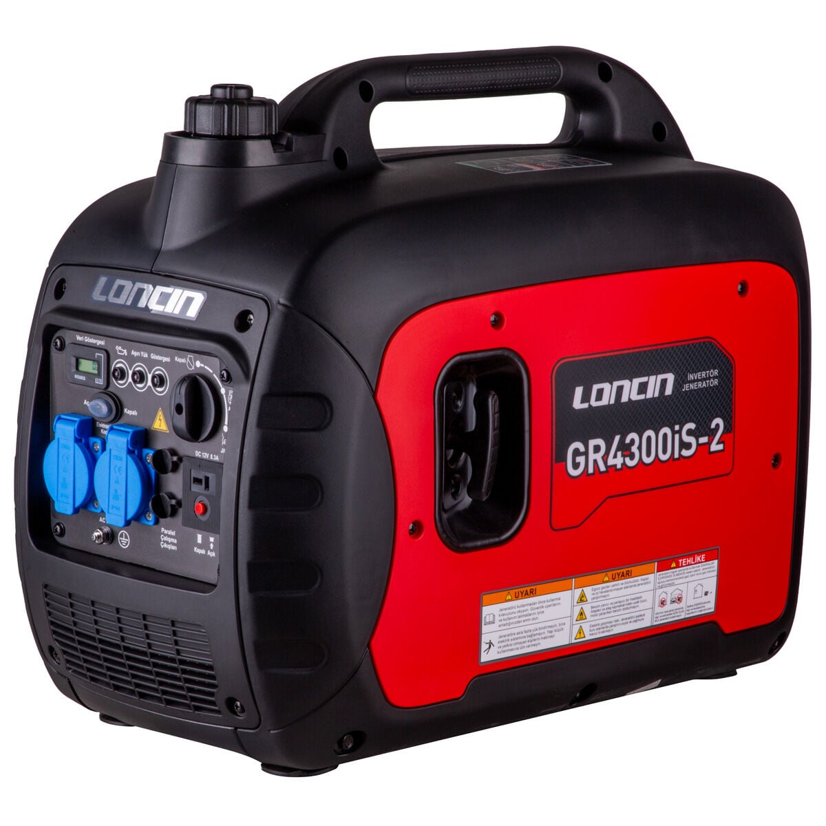 Gr4300Is-2 Euro5 Loncin Benzinli 3,3 kW İnvertör Jeneratör